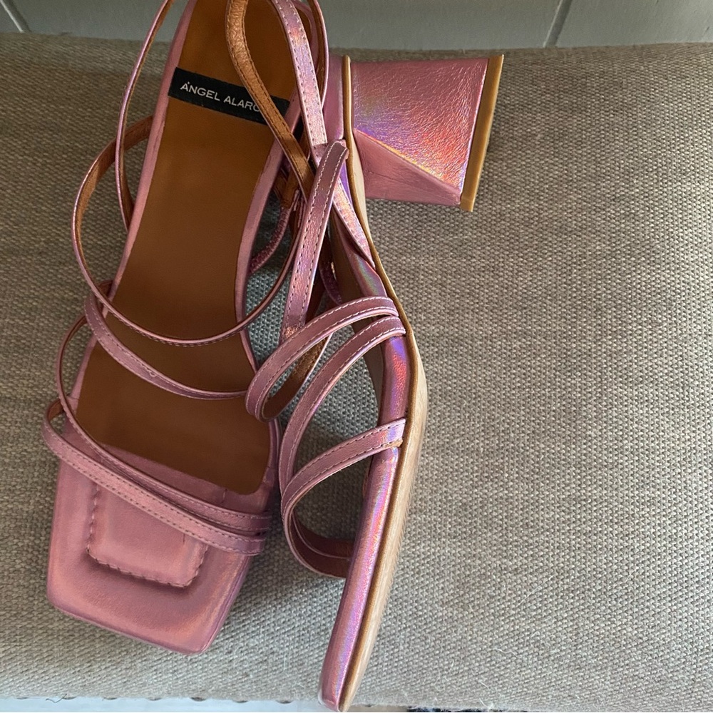 Angel Alarcon Gillian Strappy Sandal Heels